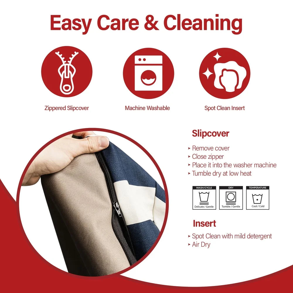 Durable Pet Bed Dogs Machine Washable Comfortable Dog Mat Soft Cushion Crate or Home Use