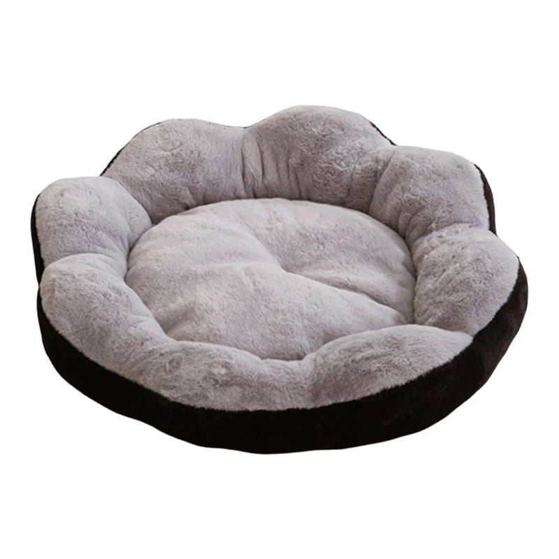 Cat House Kennel Pet Products Thicken Cat Cushion Winter Pet Habitats House Autumn Puppy Flower Basket Accessory