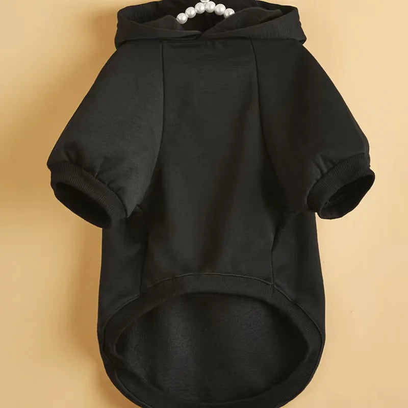 Security Dog Clothes Small Large Dogs Hoodie Coat Chihuahua Dog Sweatshirt French Bulldog Warm Puppy Clothes For Dog XS-9XL